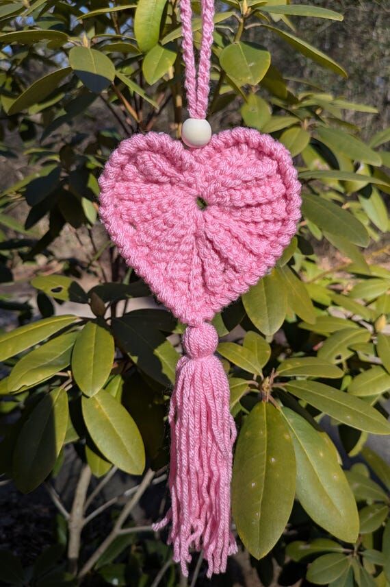Crochet Valentine Heart Wall Hangings...