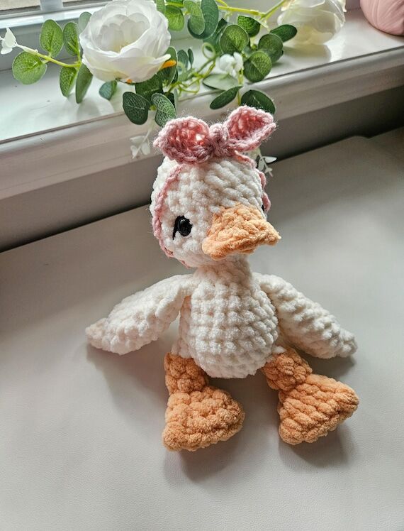 Handmade Crochet Novie Duck Plushie | Duck St...