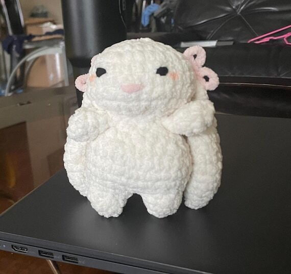 Crochet Bunny Plush | Handmade Floppy Ear Ami...
