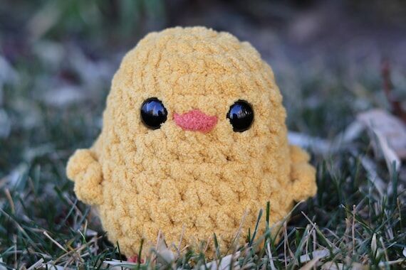 Crochet Chick plushie, Amigurumi, Handmade St...