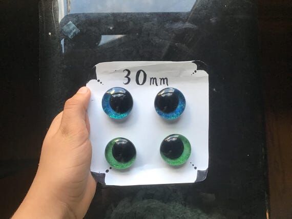 Fury dragon sinker eyes, 30mm....