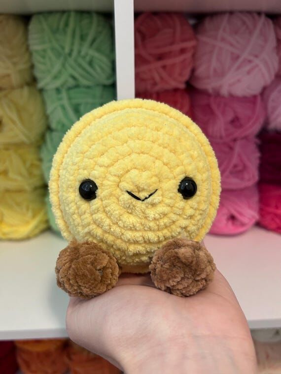 Crochet Macaron Plushie: Handmade Amigurumi M...