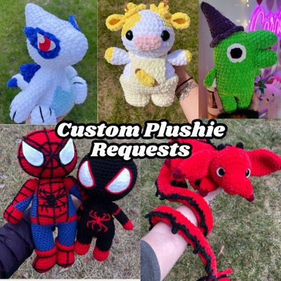 Custom Crochet Plushie...