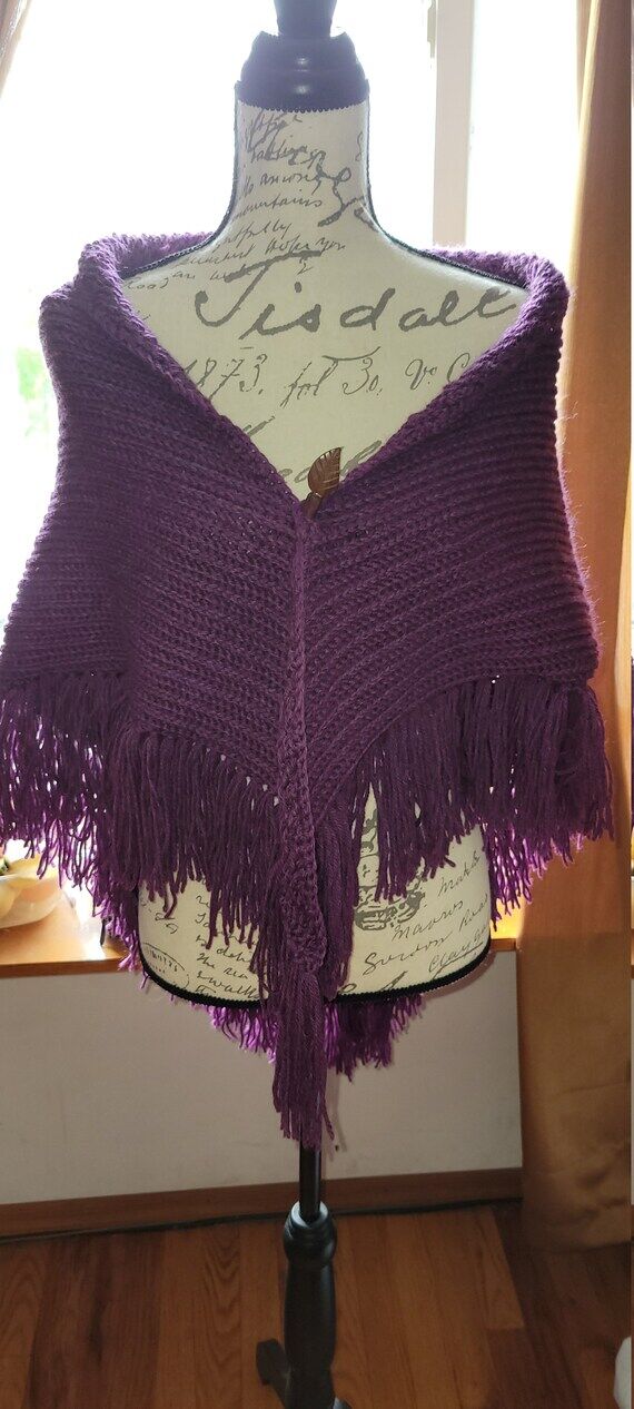 Handmade crochet shawl...