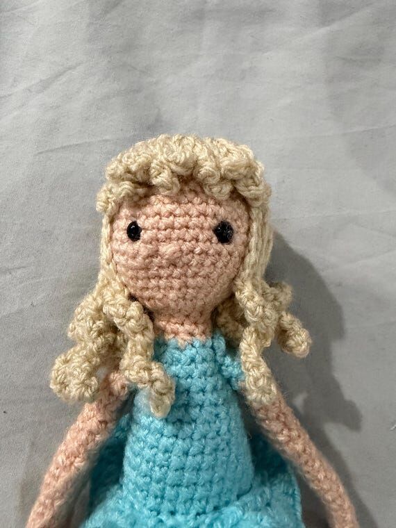 Lilac - Handmade Crochet Doll...