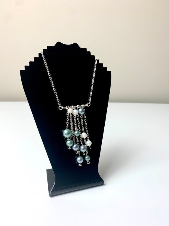 Handmade Pearl Asymmetrical Pendant...