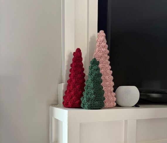 Crochet Christmas Tree Decor | Handmade Everg...