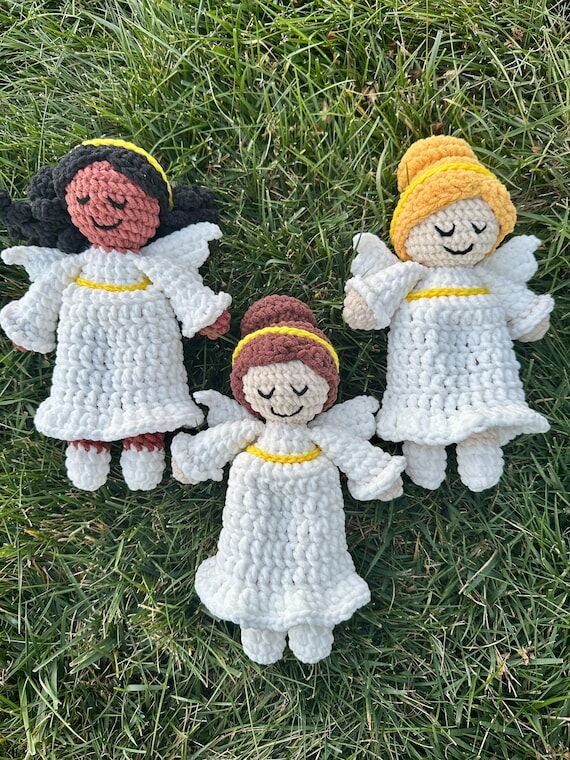 Personalized Custom Crochet Angel - Made to o...