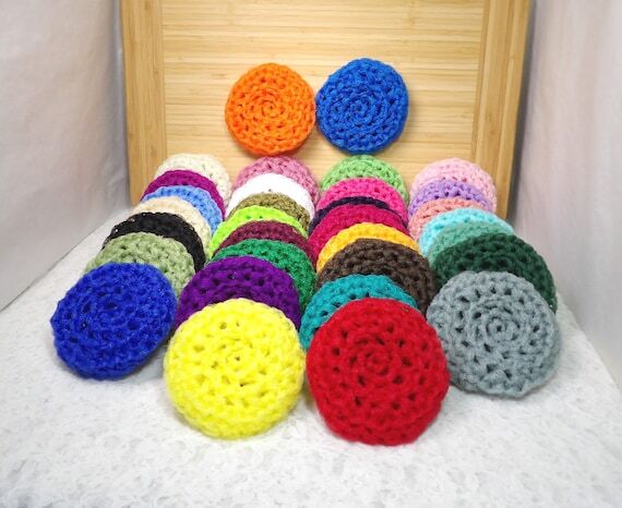 Nylon Net Pot Scrubber: Durable Dish Scrubbie...