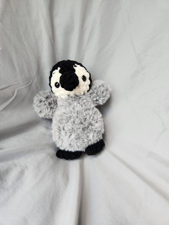 Crochet Baby Penguin | Handmade Stuffed Anima...