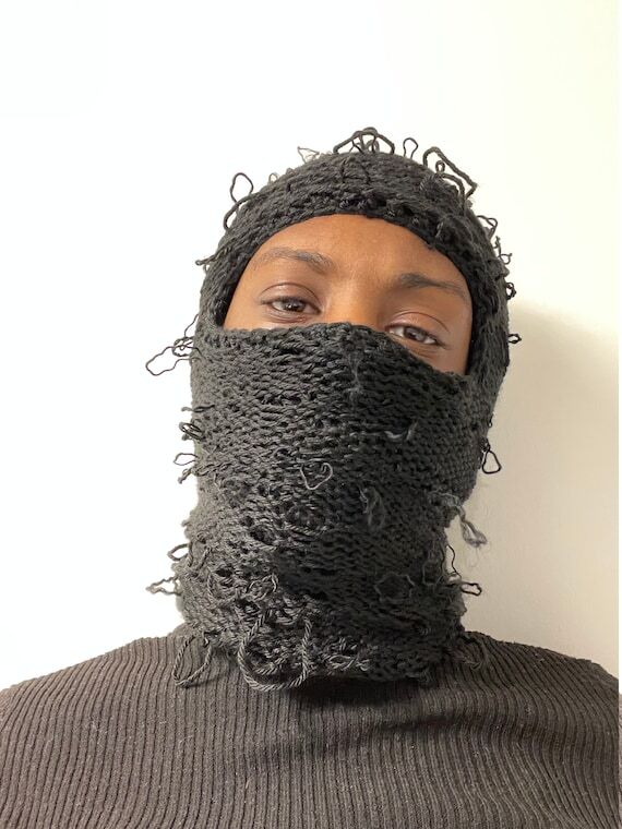 Distressed Balaclava Mask | Distressed Ski Ma...