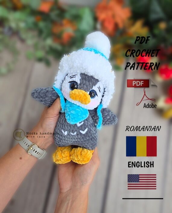 Baby Pyn the penguin/ Crochet Penguin Pattern...