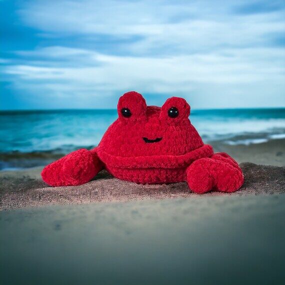 Crochet Crab Plushie...