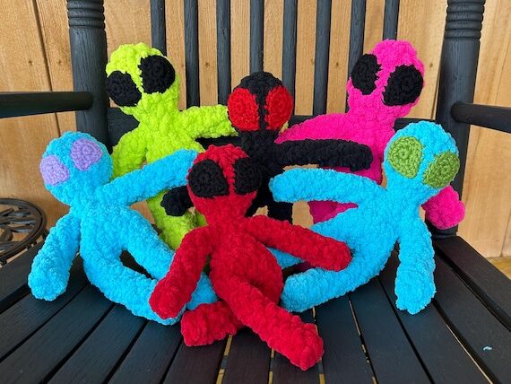 Baby Alien Plushie • Multiple Colors...