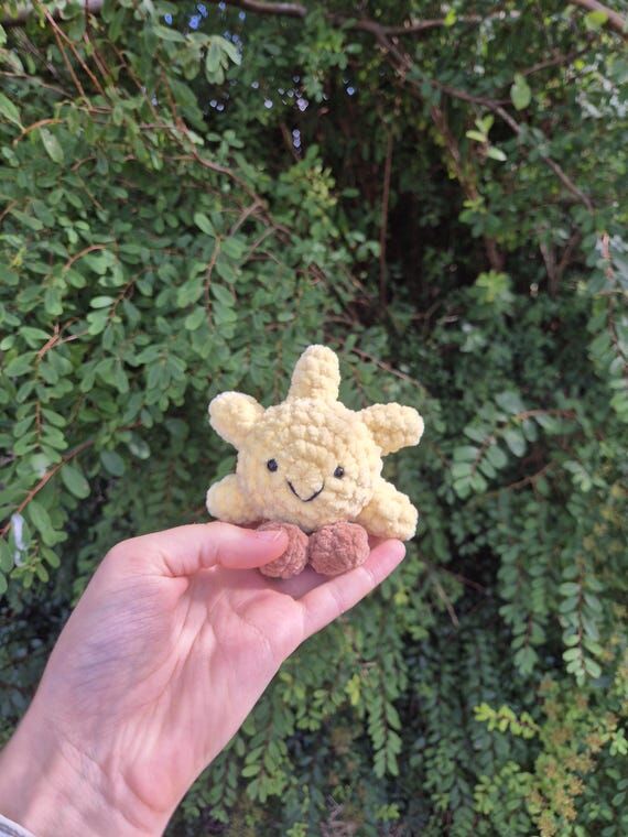 tiny sun friend plushie...