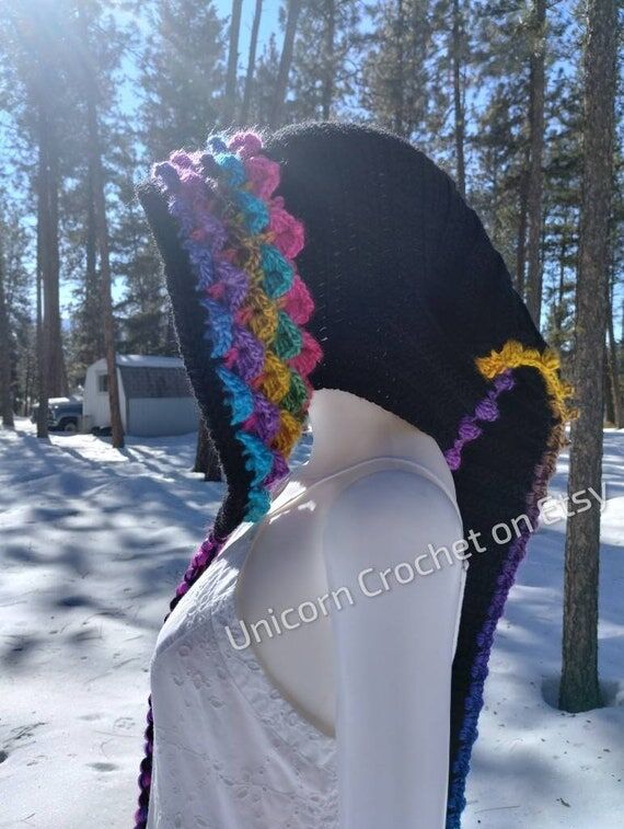 CUSTOM ORDER dragon scale hood Lauwis Dragon ...