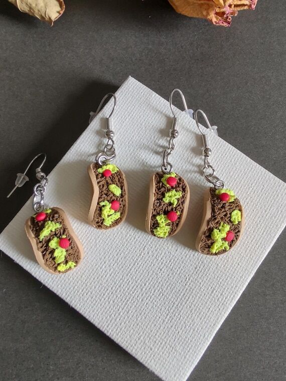 Taco Earrings...