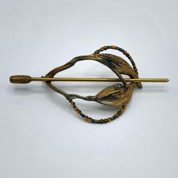 Butterfly Weed hair stick Gift for Her...