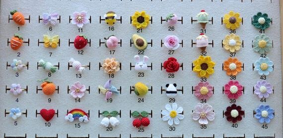 Micro Crochet Rings Handmade Rings Gift for ...