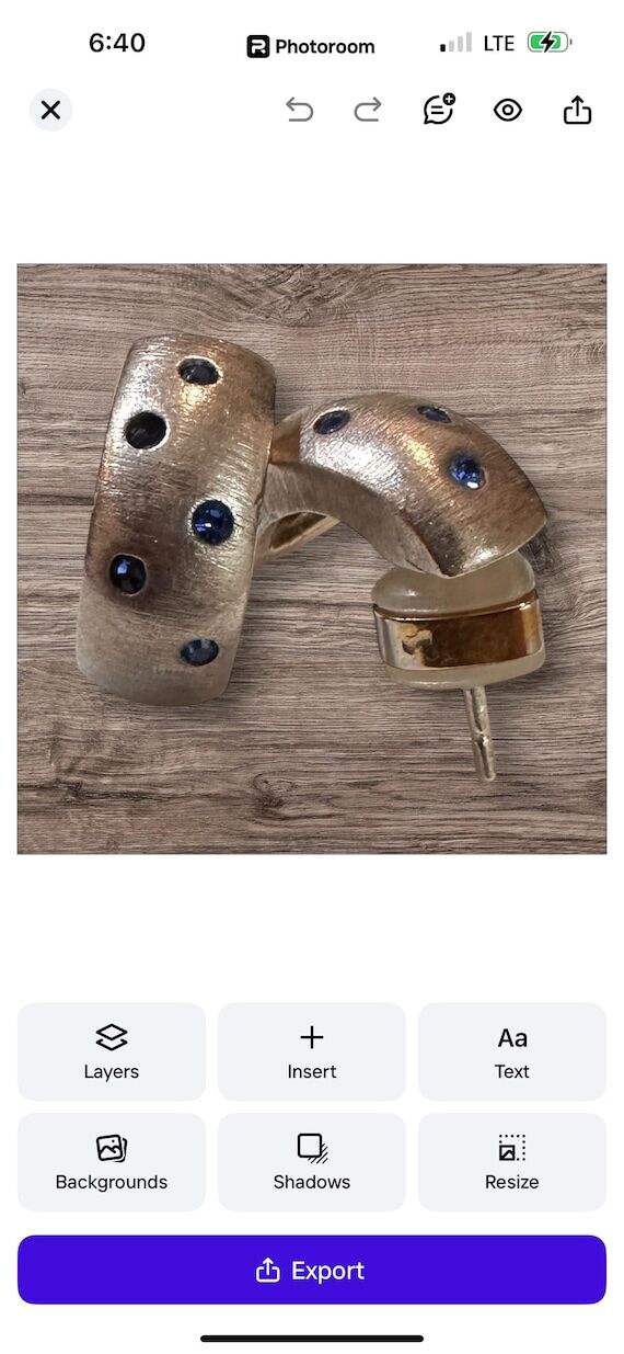 Handcrafted Silver Earrings with Sapphires ...