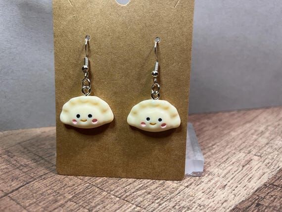 Pierogi Earrings: Fun Food Jewelry...