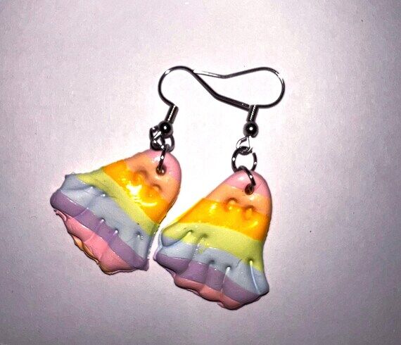Rainbow Ghost Dangles...