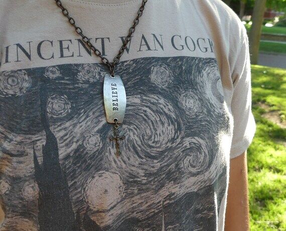 Believe Crucifix necklace...