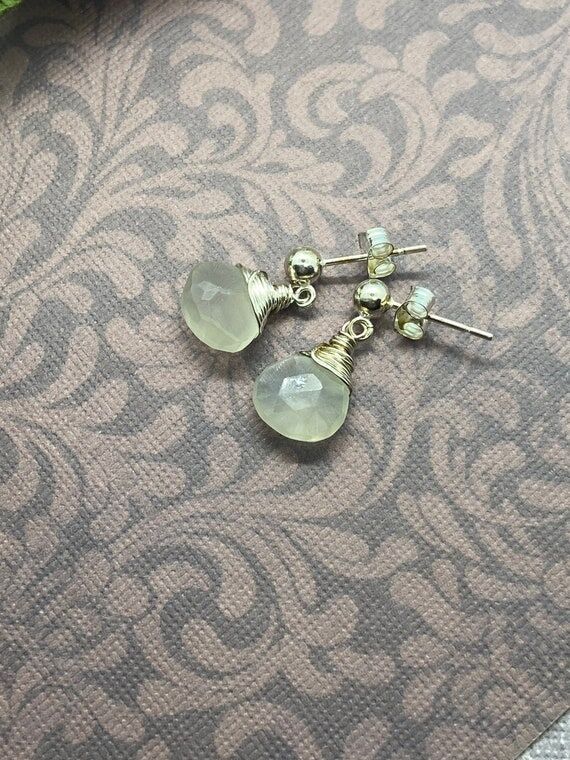 Natural Glowing Moonstone Sterling Silver Lit...