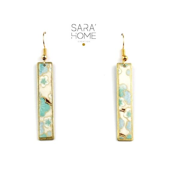 Japanese Flower Collection, Gold Plated Washi...