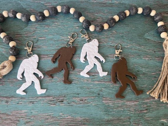 Sasquatch/Yeti Keychain, Take the Legend of B...