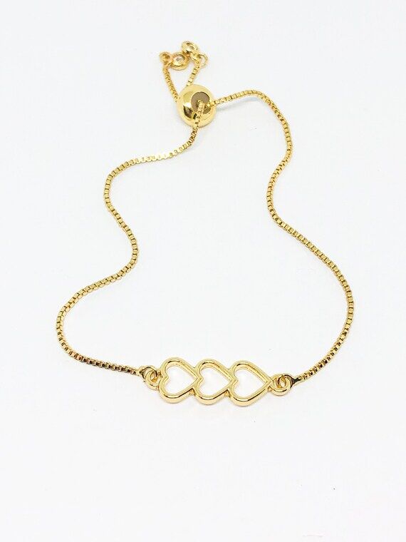 Bracelet stack gold bracelet for women gold b...