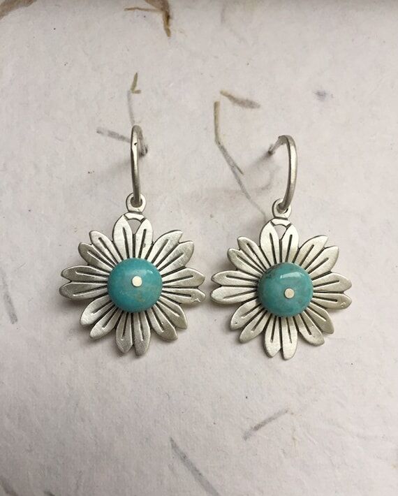 Sunburst Flowers, Sunburst Earrings, Flower B...