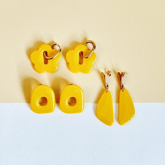 "Alicia" collection, polymer clay e...