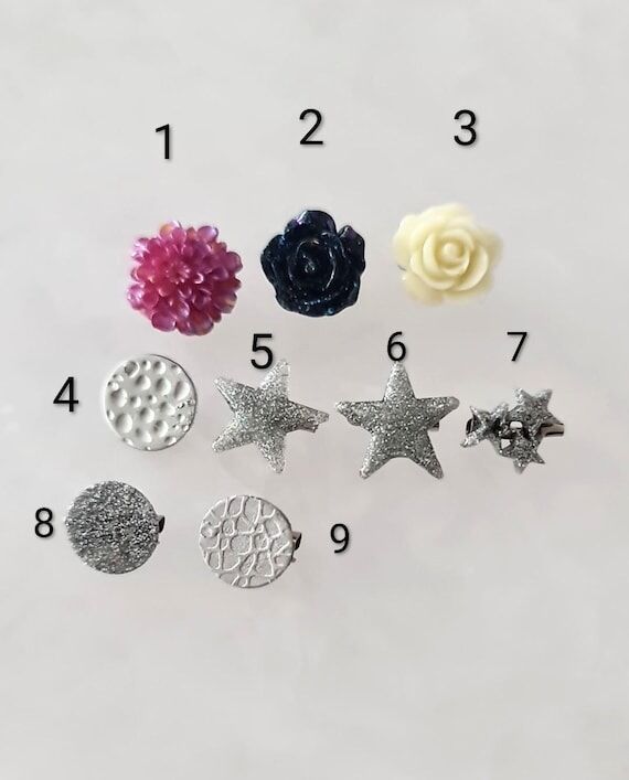 Resin Mini Brooch Pack of 2: Custom Order for...