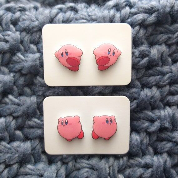 Cute Video Game Stud Earrings, Handmade Gift ...