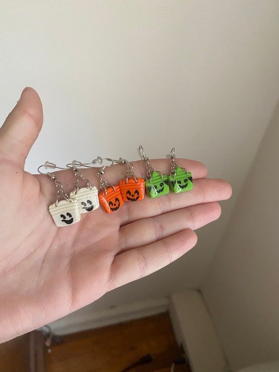 MINI McDonald’s Halloween Bucket Polymer Cl...