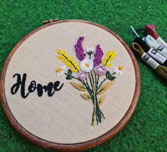 Hand Embroidery Hoop,Home decoration...