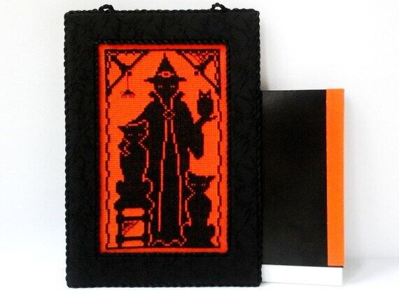Spiritual witch decor Crazy cat lady gift Cat...