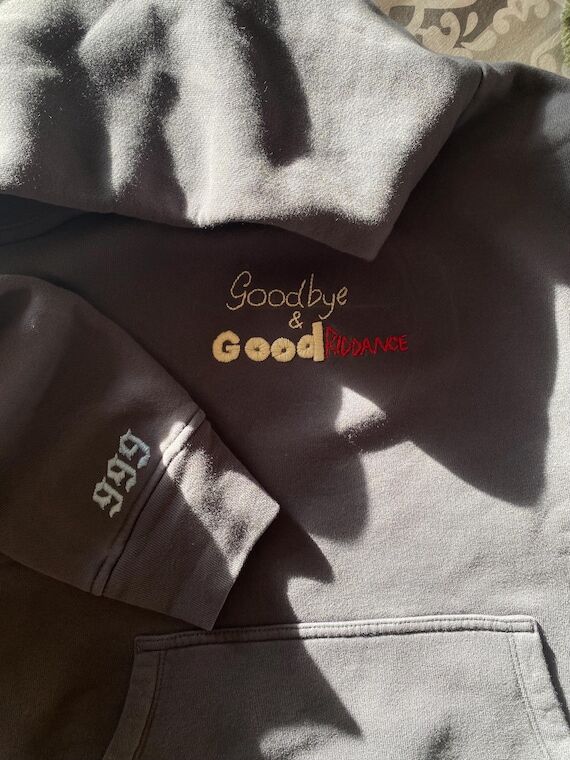 Juice WRLD Inspired Hoodie, “Goodbye and Go...