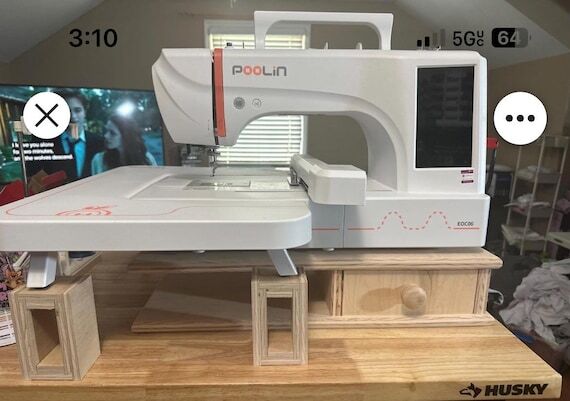 Embroidery Riser fits Poolin EOC006, EOC007 H...