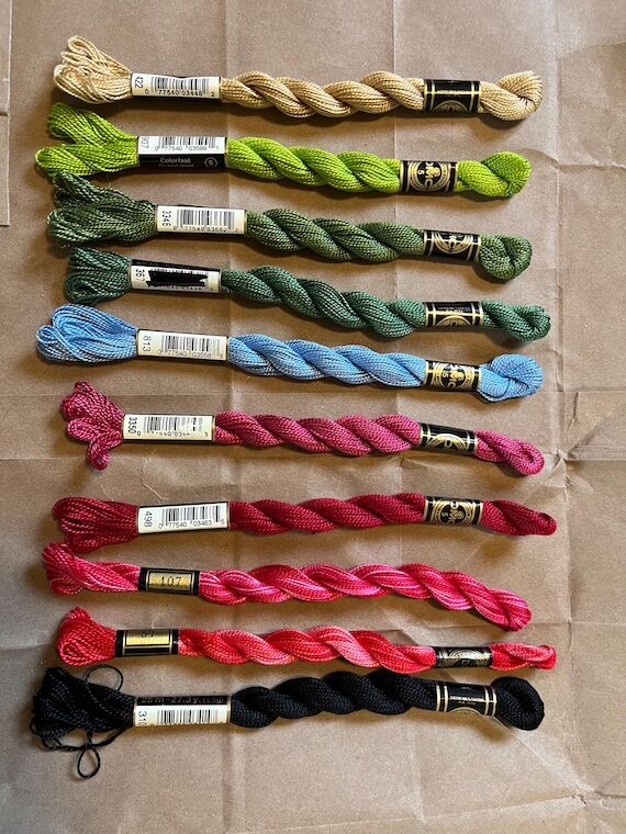 DMC Cotton Pearle 5 Embroidery Floss...