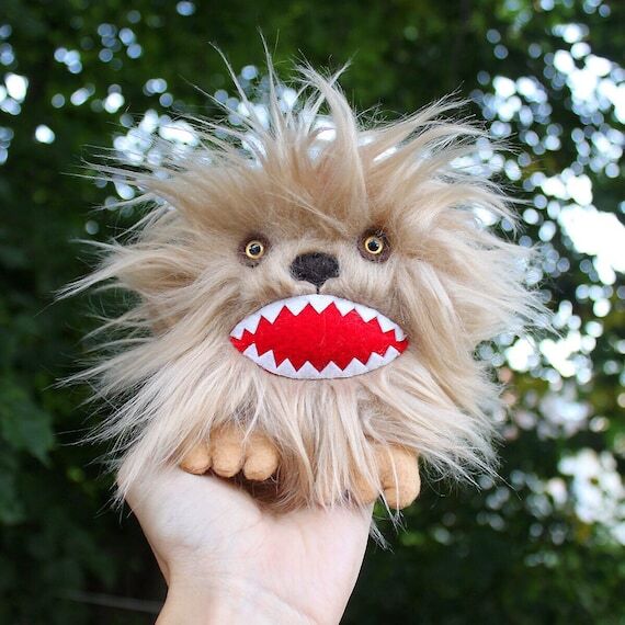 Baby Fizzgig- Small Faux Fur Plush Toy...