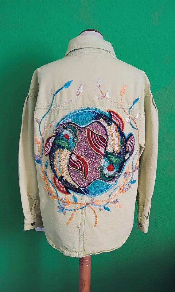 Denim jacket and shirt oversized, denim jacke...