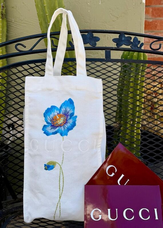 Hand Embroidered Gucci Complimentary Bag, Him...