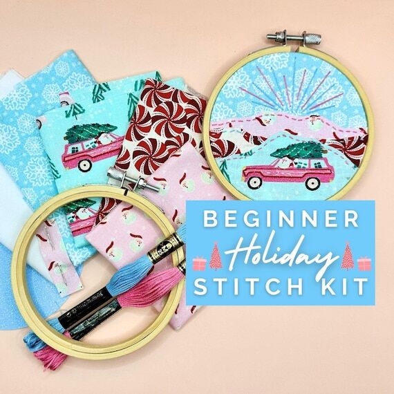 Stitch Kit for Beginners - Make Your Own Hand...