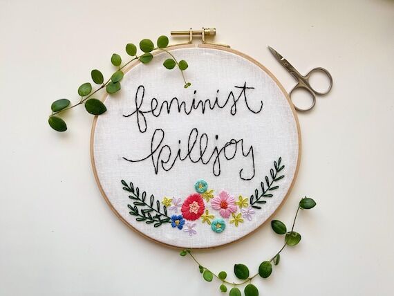Modern Hand Embroidery | Adult Home Decor | U...