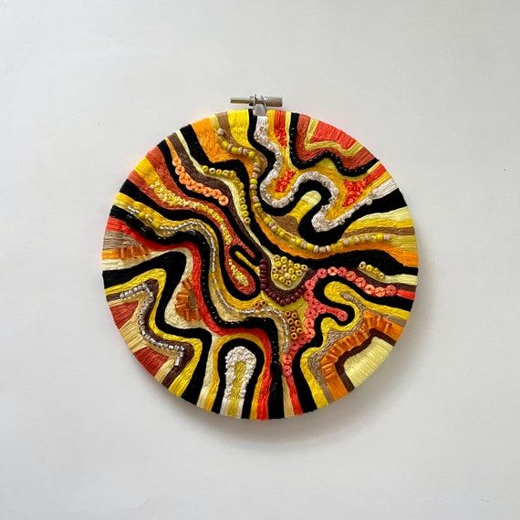 Handmade Embroidery Art | Western Tapestry...