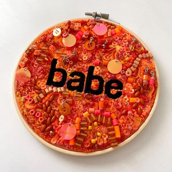 Babe - Handmade Embroidery...
