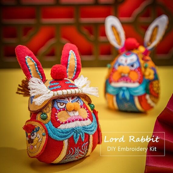 Lord Rabbit Beginner DIY Kit | Handmade Embro...