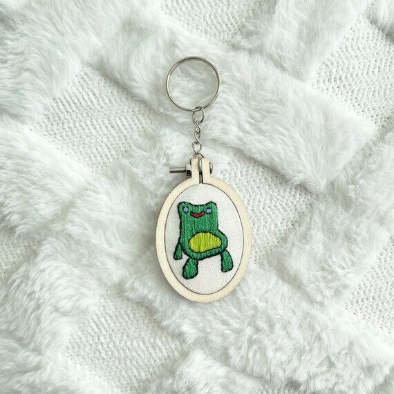Animal Crossing Embroidered Icon Keychains...